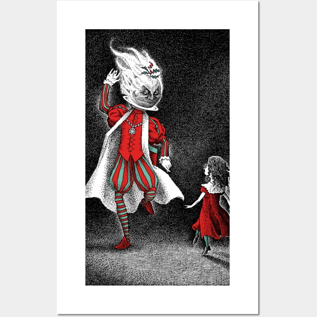 Jolly King Pudding-Head Wall Art by Haunted Nonsense